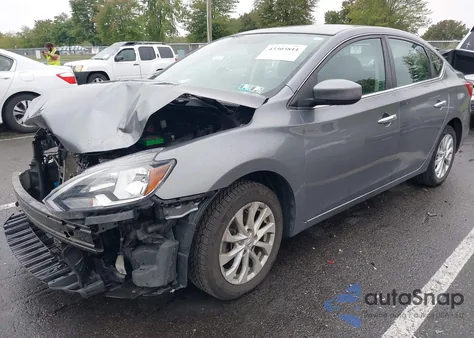 2019 Nissan Sentra Sv from USA, damaged, VIN 3N1AB7AP3KY427221